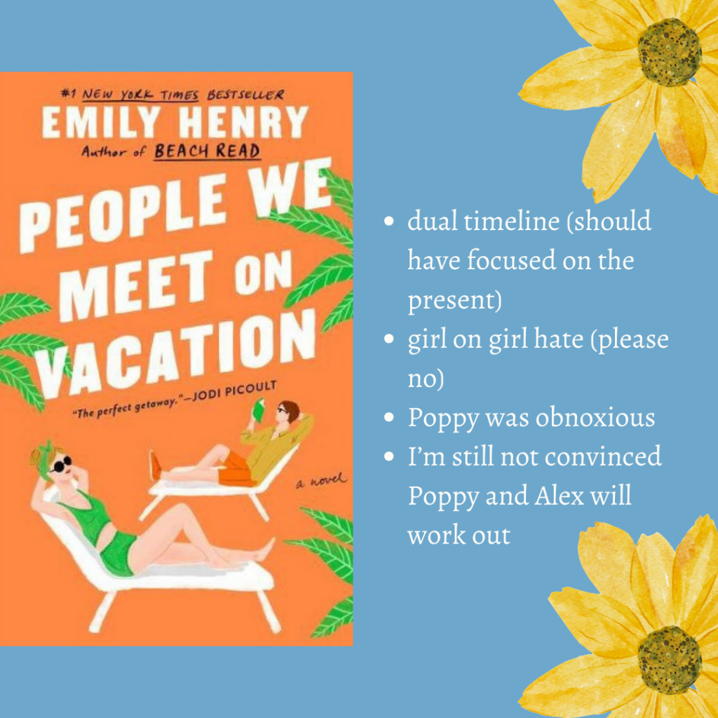 popular books I didn't like: people we meet on vacation