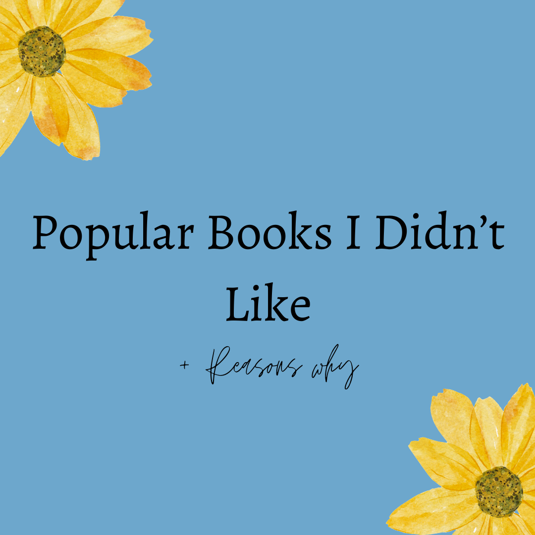 popular books I didn't like