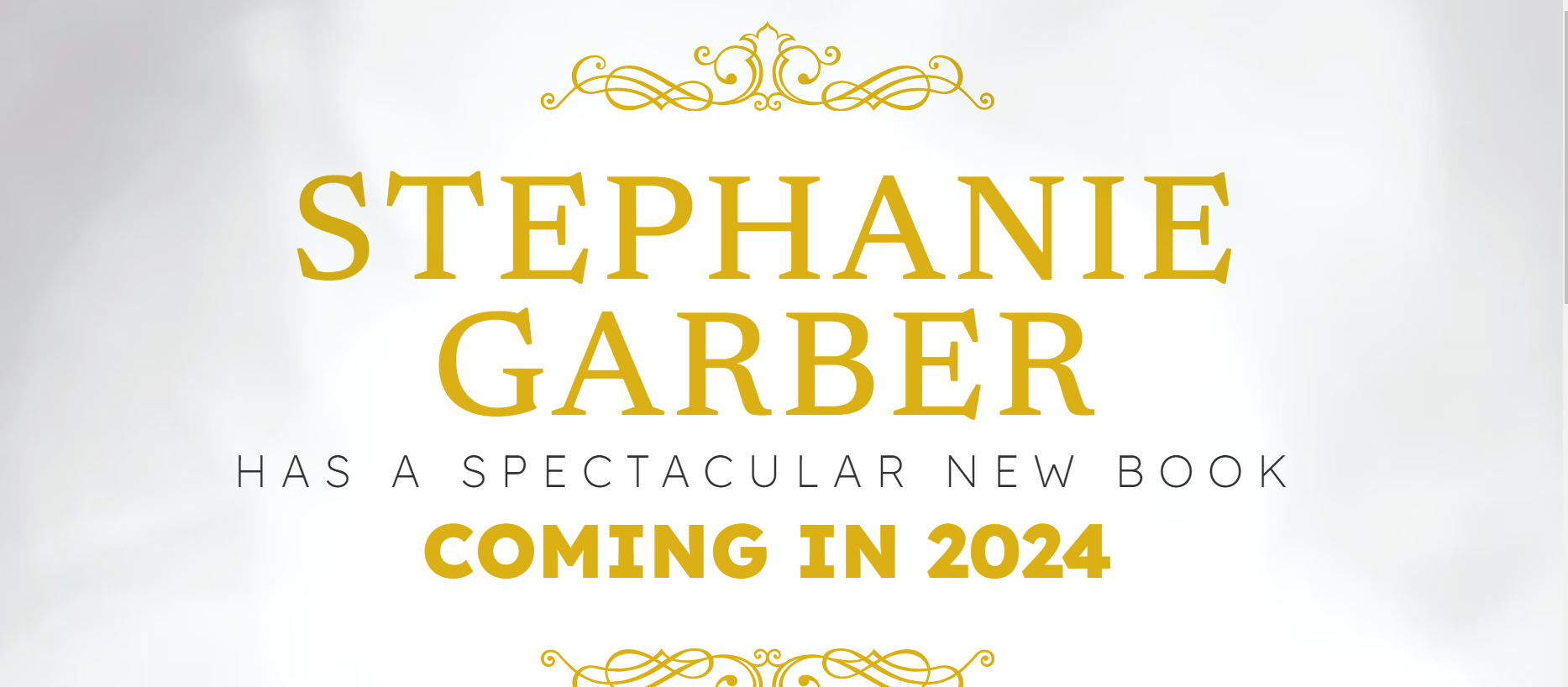 Stephanie Garber's new book reveal countdown