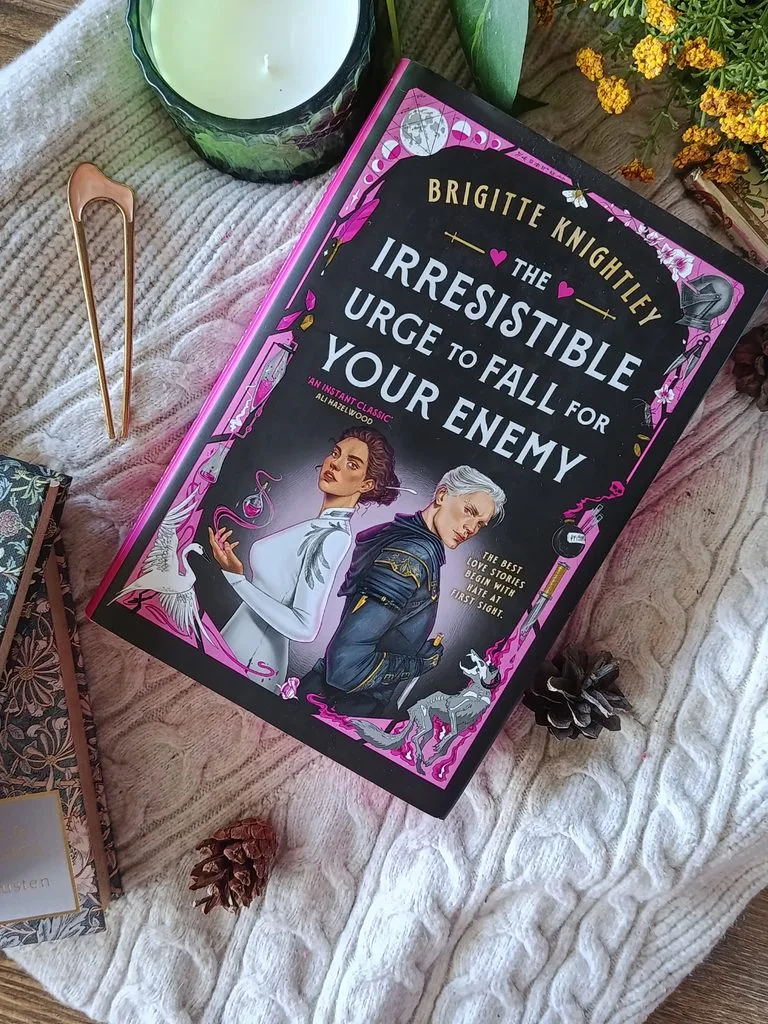 A photo of the hardback special (signed) edition of The Irresistible Urge to Fall for Your Enemy by Brigitte Knightley