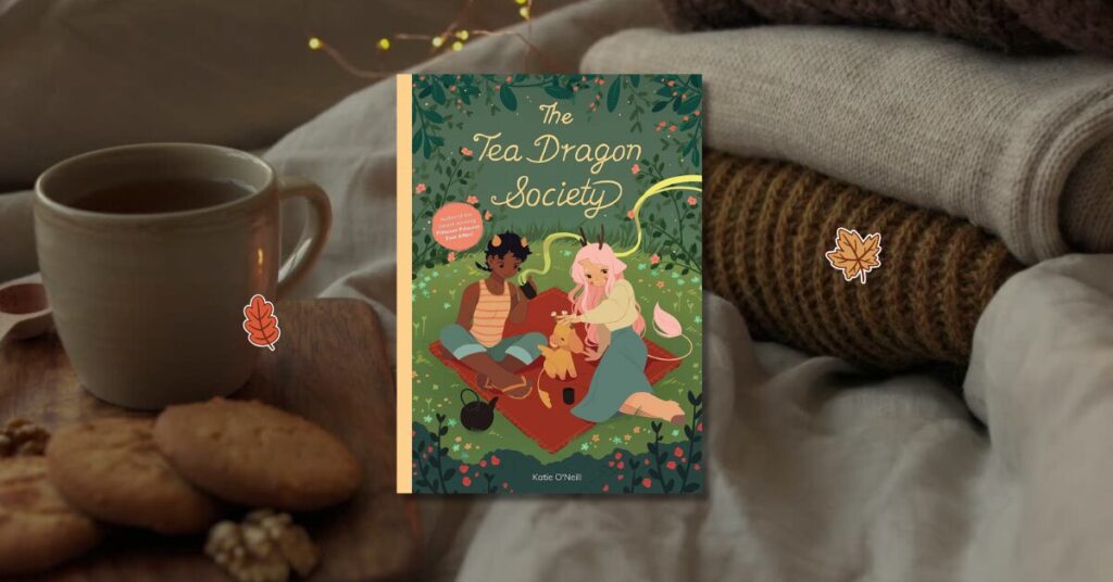 best cozy fantasy books: the tea dragon society