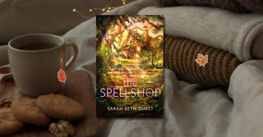 best cozy fantasy books: the spellshop